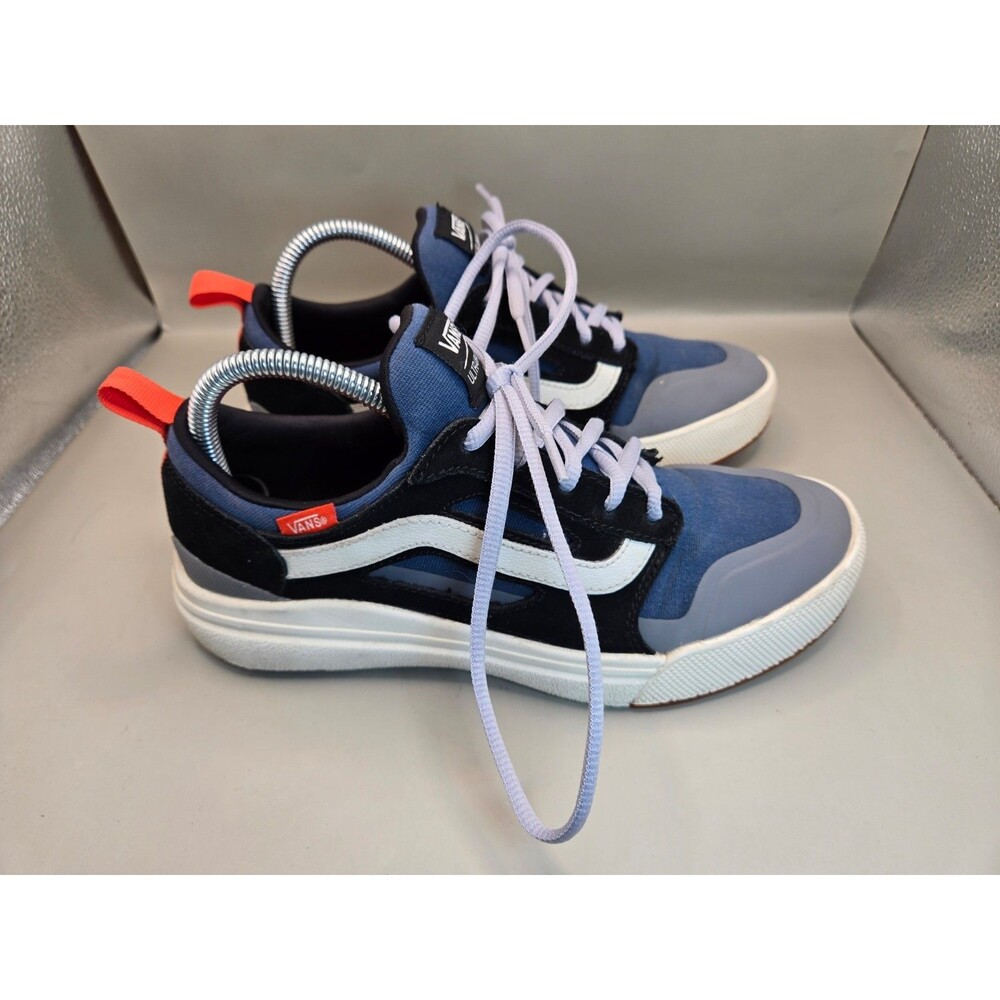 Vans Ultrarange Shoes Men's 7 Blue Canvas Lifestyle Casual Athletic Sneakers
